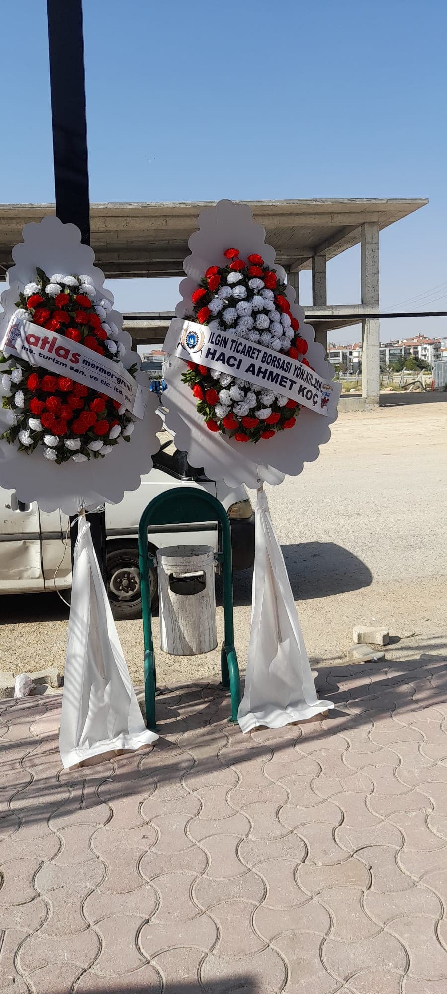 Ilgın çelenk çiçek — ALMERA Çiçek ve Organizasyon (11)