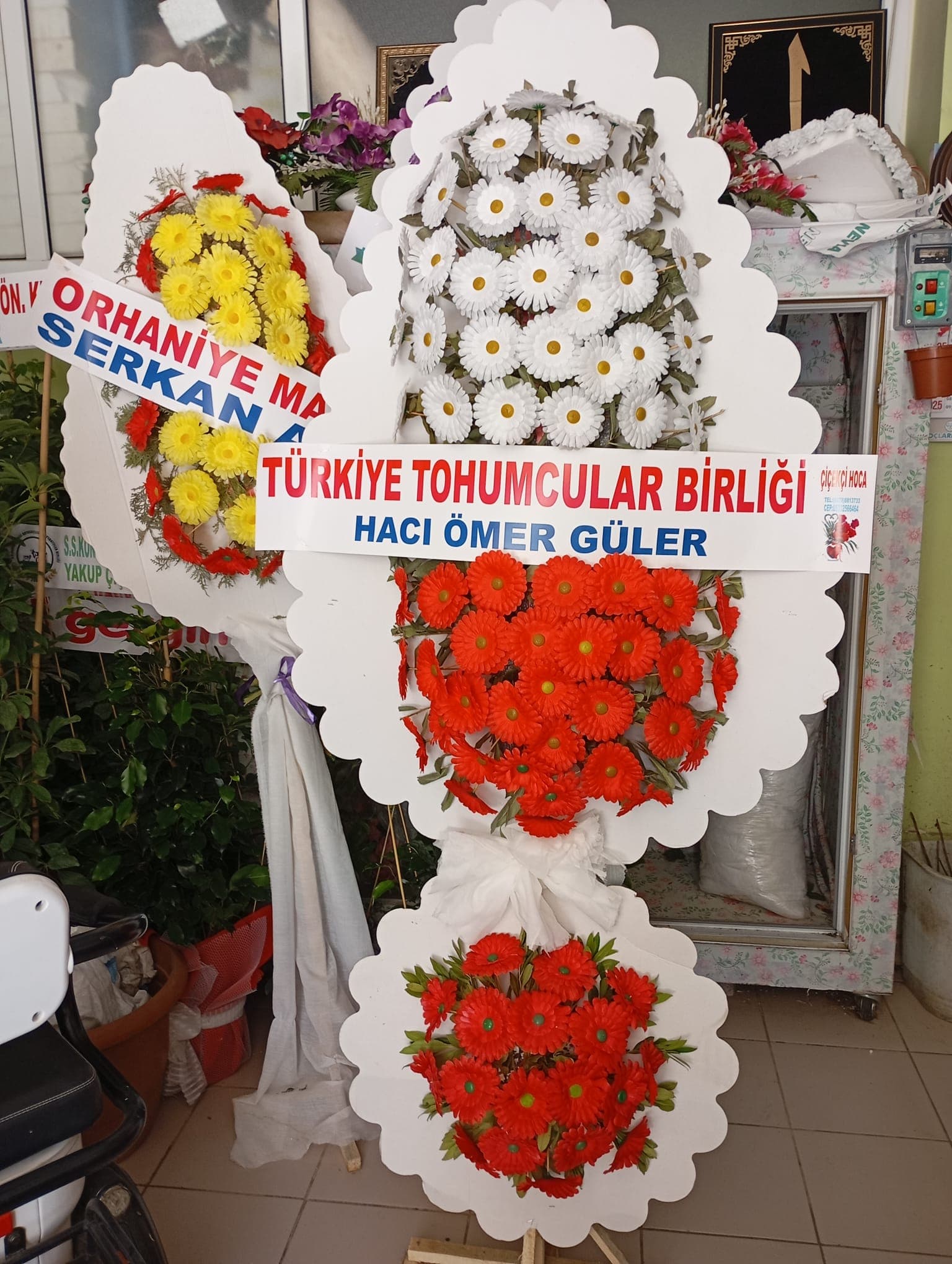Ilgın çelenk çiçek — ALMERA Çiçek ve Organizasyon (2)