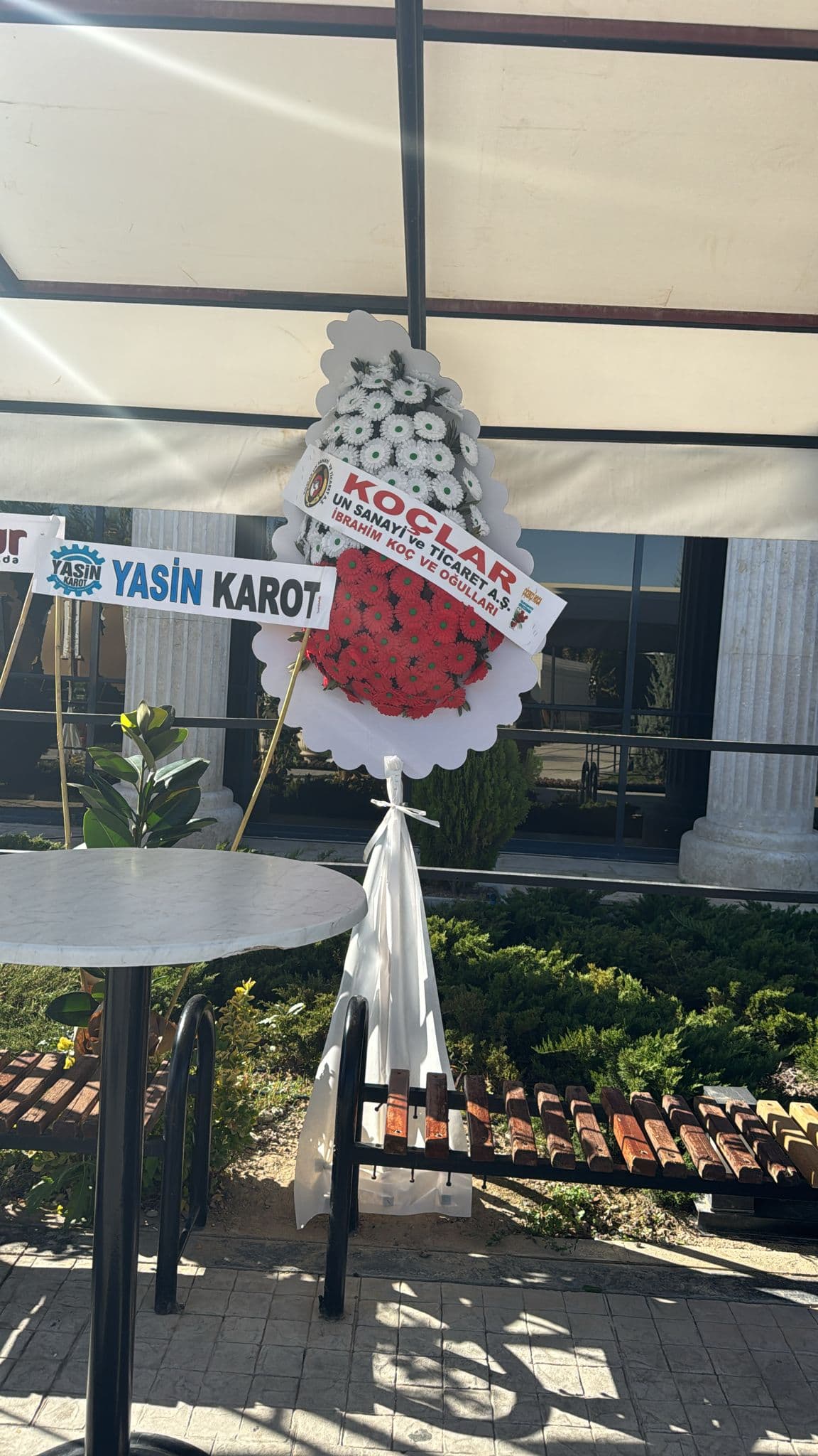 Ilgın çelenk çiçek — ALMERA Çiçek ve Organizasyon (3)